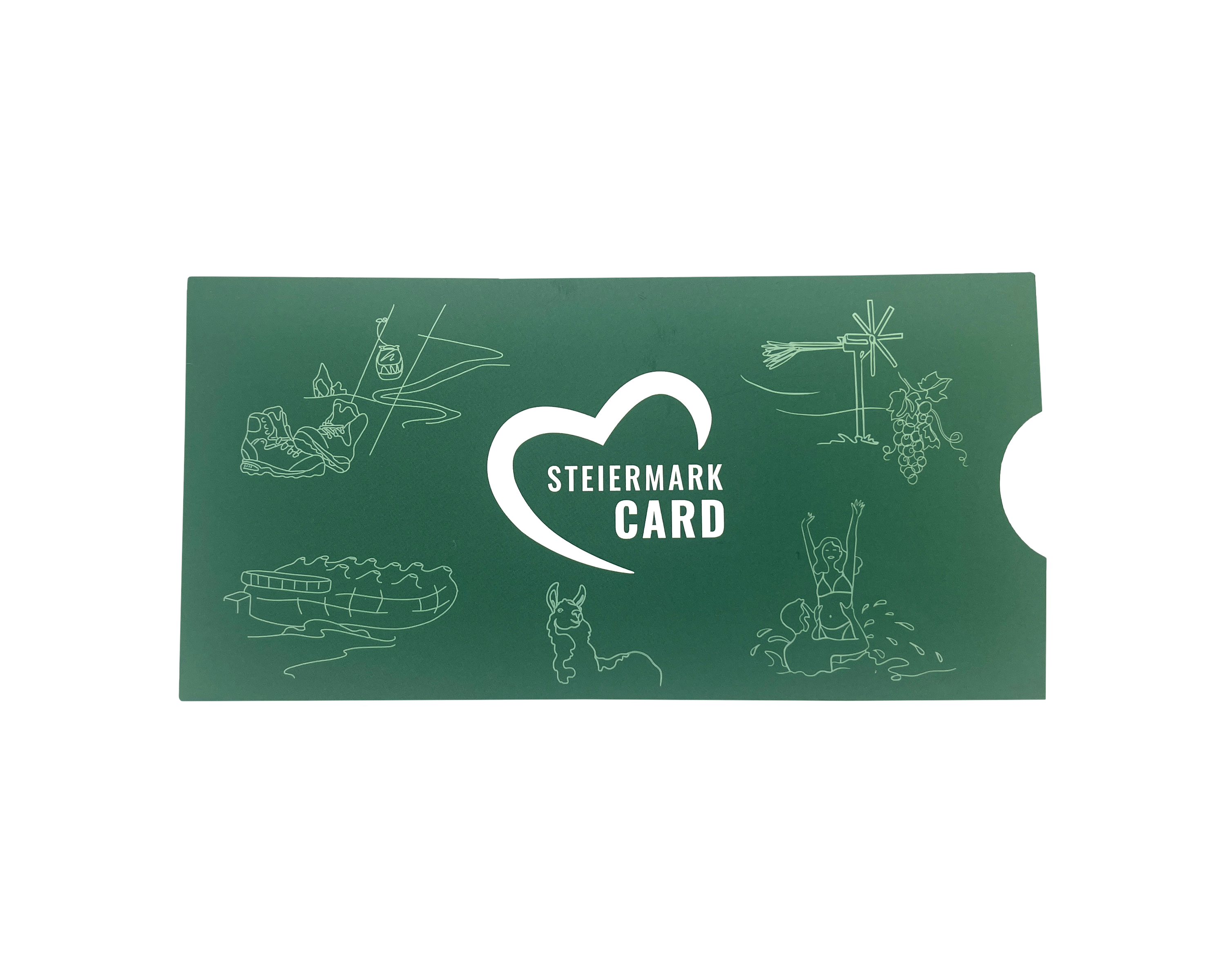Steiermark-Card Geschenkhülle